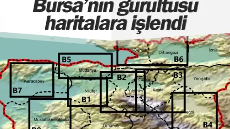 Bursa’nın gürültüsü haritalara işlendi