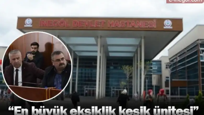 “En büyük eksiklik kesik ünitesi”