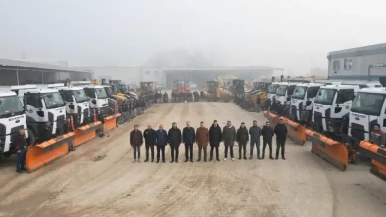 Kar Yağışı Kapıda İnegöl Belediyesi Hazırda