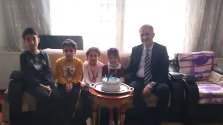 Organ bağışıyla hayata dönen Nisanur'a sürpriz kutlama