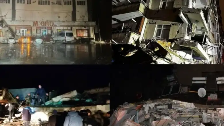 7.4 büyüklüğünde depremde 284 can kaybı