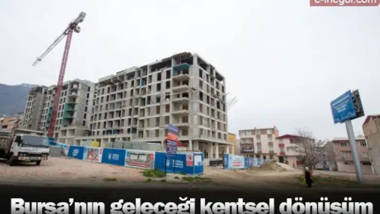 Bursa’nın geleceği kentsel dönüşüm