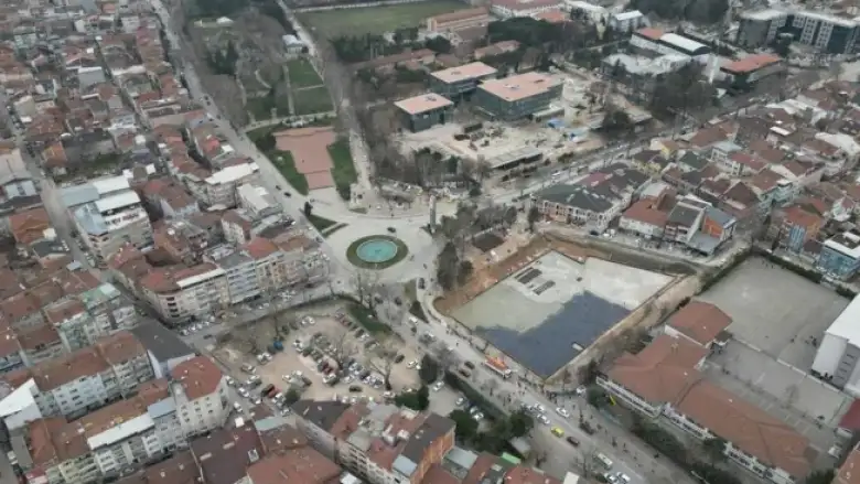 Merkez Park’ta çalışmalar sürüyor