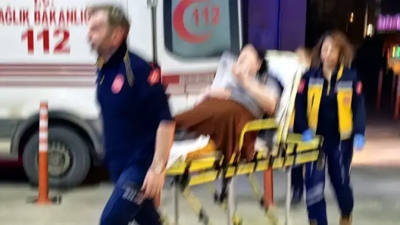 Kocası tarafından darp edilen kadın hastanelik oldu