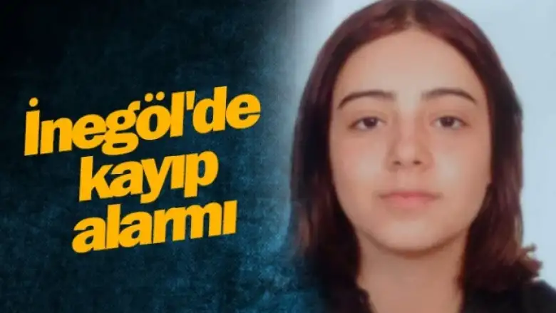 İnegöl'de kayıp alarmı