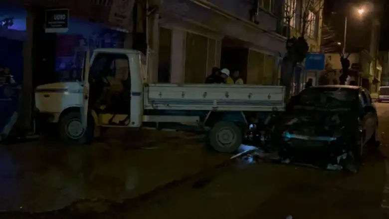 İnegöl'de feci kaza!