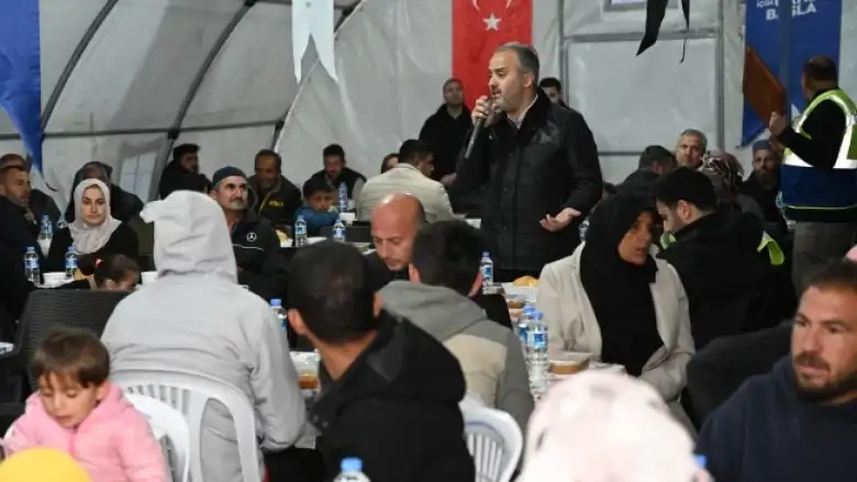 Afet bölgesinde Ramazan bereketi