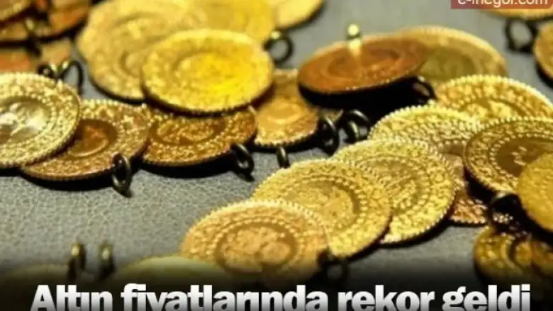 Altın fiyatlarında rekor geldi