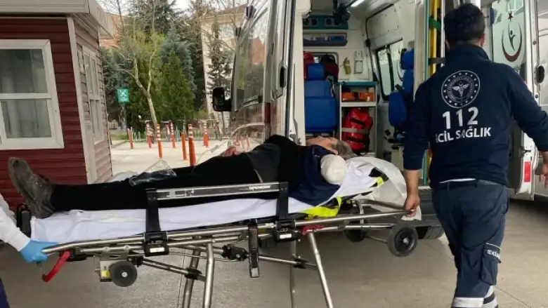 İnegöl'de korkunç olay! Kolu koptu!