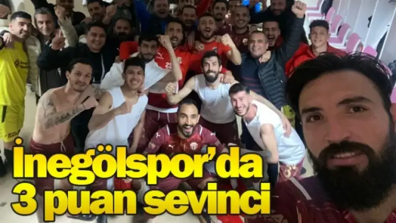 İnegölspor deplasmandan 3 puanla dönüyor