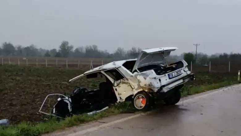 İnegöl'de feci kaza!