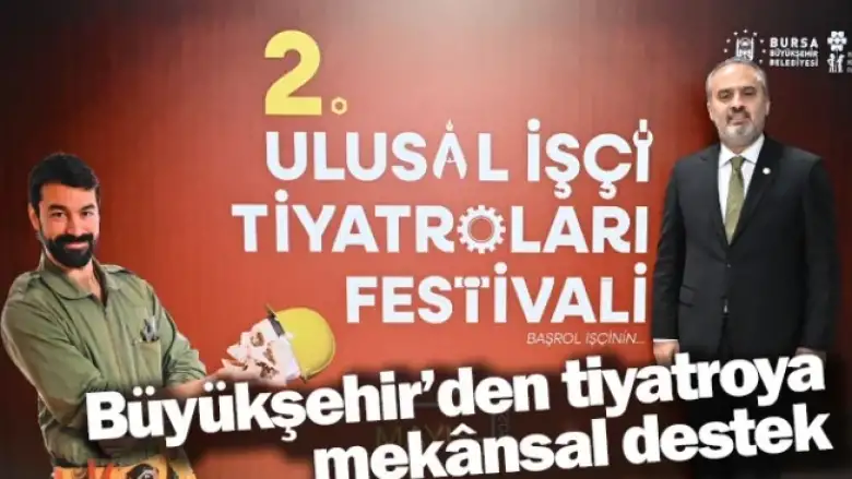 Büyükşehir’den tiyatroya mekânsal destek