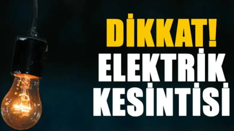 İnegöl'de Elektrik Kesintisi!