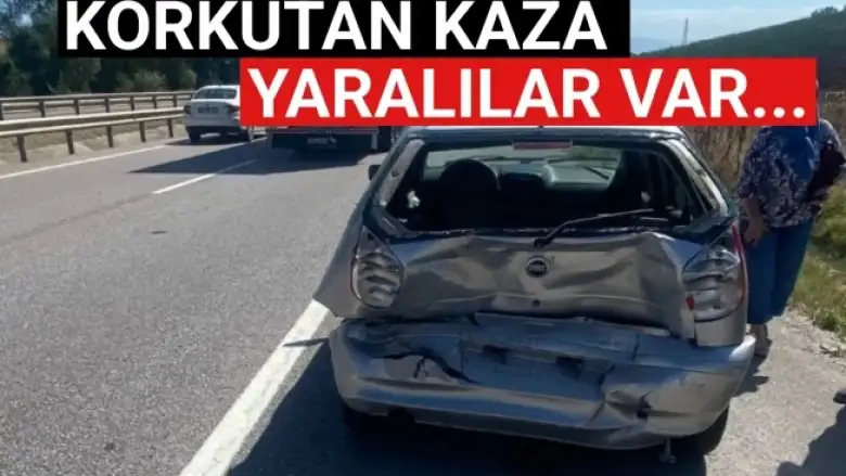 Korkutan kaza! Yaralılar var...