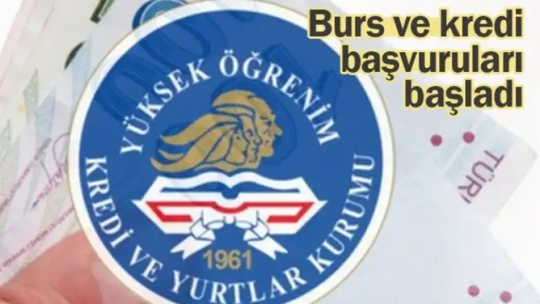 Burs ve kredi başvuruları başladı