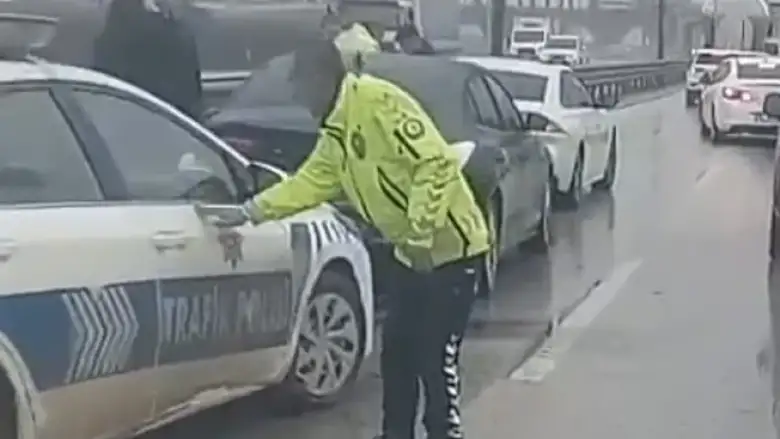 İnegöl'de zincirleme kaza