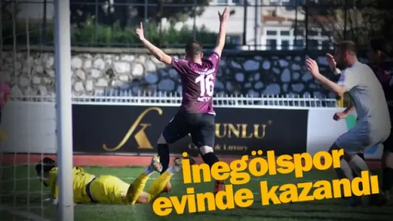 İnegölspor evinde kazandı