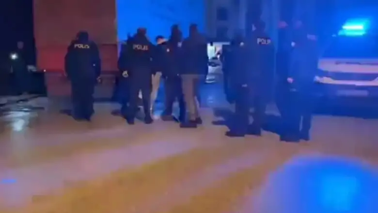 Polis ikna etmek için dakikalarca uğraştı