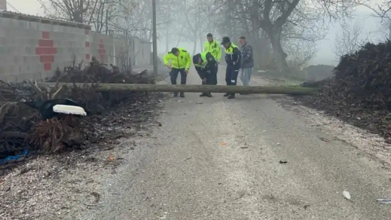 Motosiklet sürücüsü hastanelik oldu