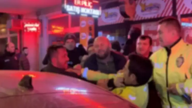 Polisin alkollü sürücü ile imtihanı