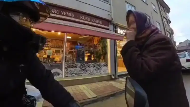 İnegöl trafiğinde iç ısıtan diyalog