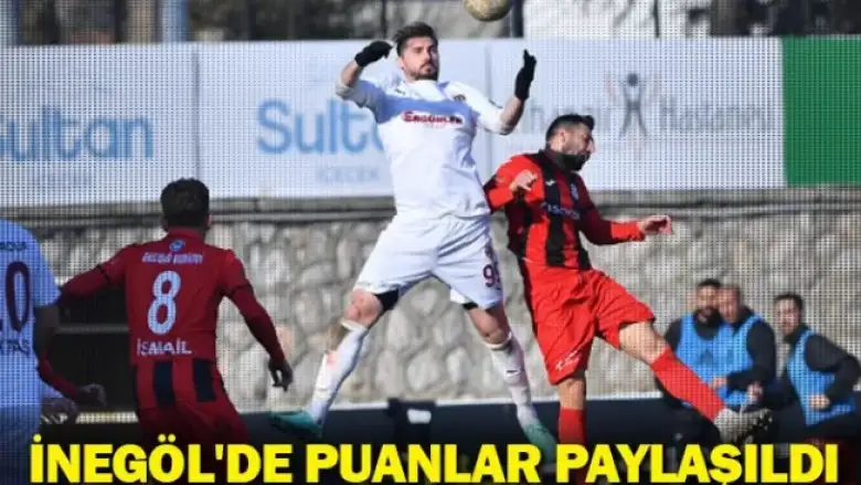 İnegöl'de puanlar paylaşıldı