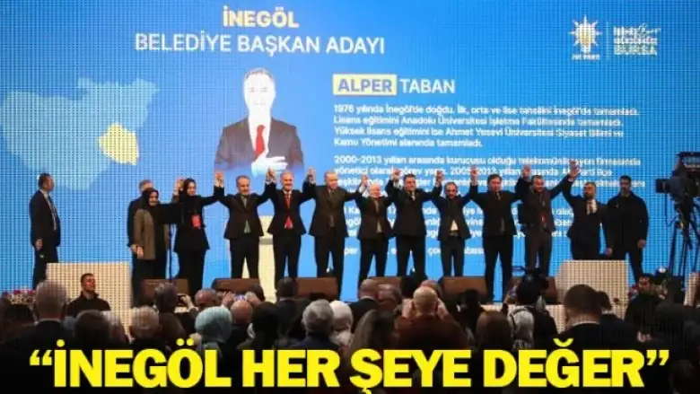 ‘’İnegöl Her Şeye Değer’’
