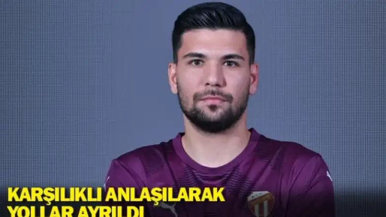 Karşılıklı anlaşılarak yollar ayrıldı