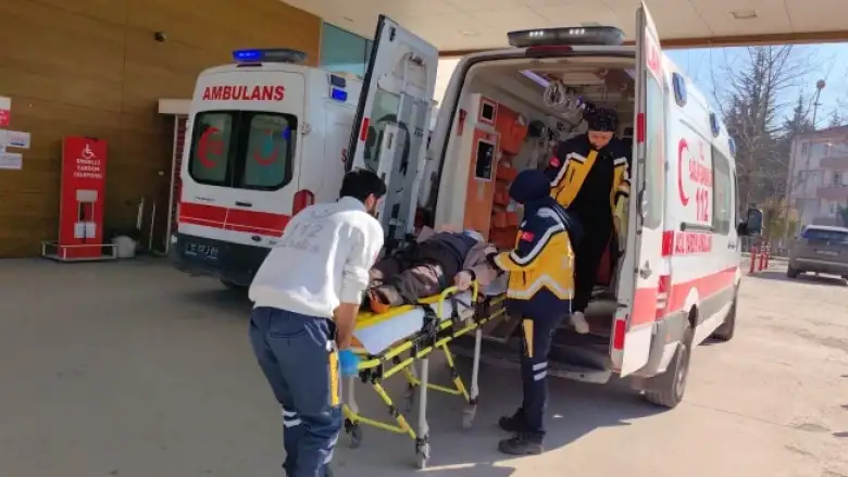 Otomobilin çarptığı bisikletli yaralandı