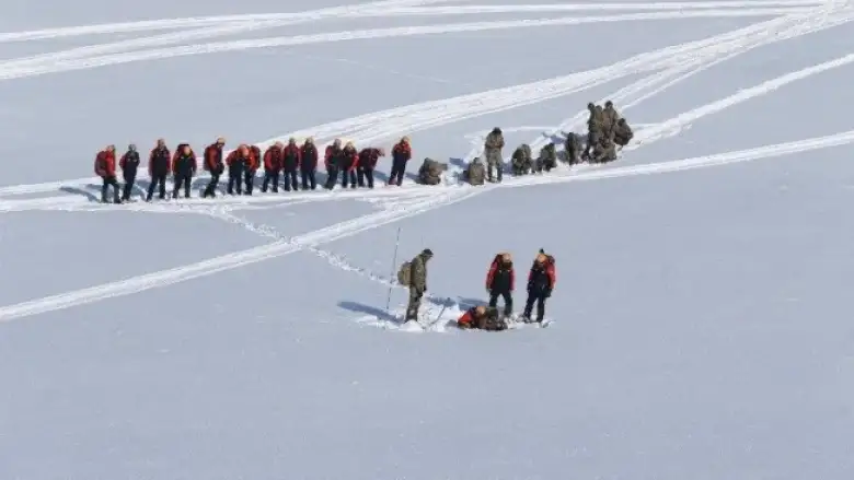 4 bin çığ yatağı olan Van'da çiğ timi kuruldu