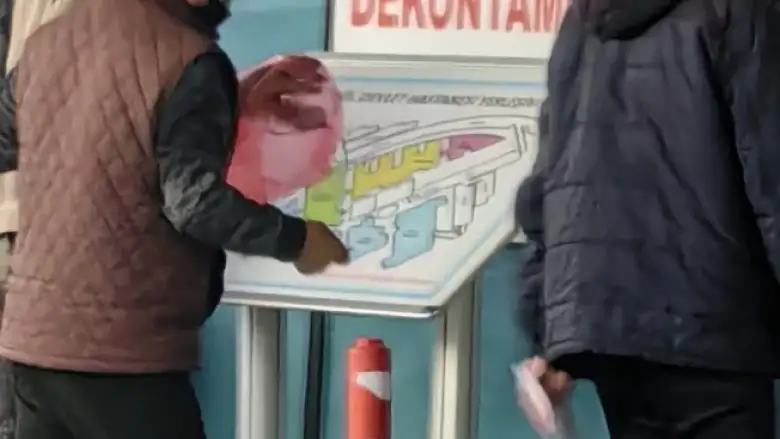 Bir anlık dikkatsizlik hastanelik etti