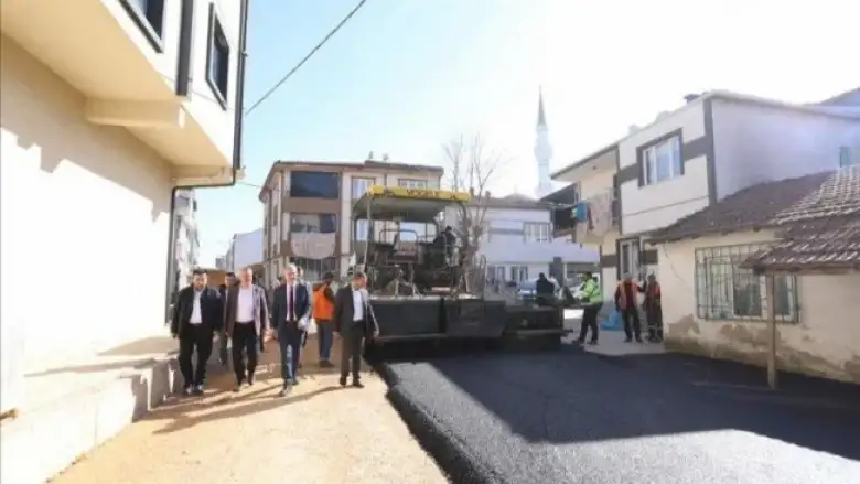 Ertuğrulgazi Mahallesi'nde 36 sokak asfaltlanıyor