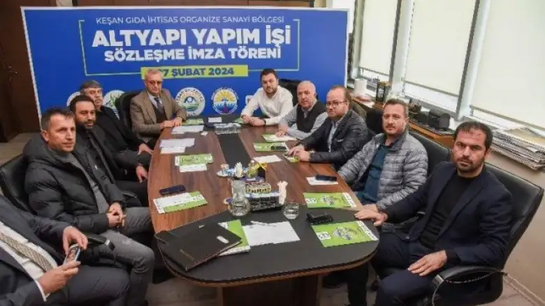 Mustafa Helvacıoğlu: “Gıda OSB’de altyapı çalışmaları başlıyor”