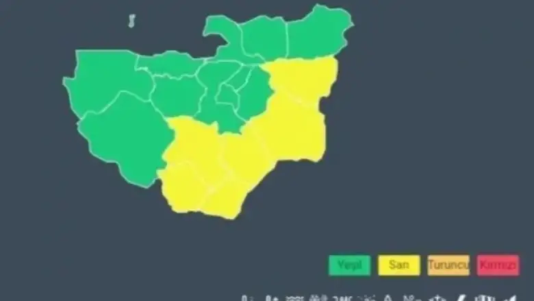 Meteorolojiden Bursa için sarı uyarı