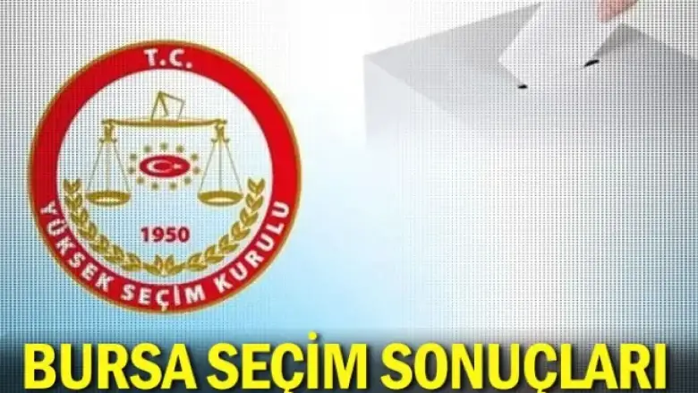 Bursa 31 Mart 2024 Yerel Seçim Sonuçları