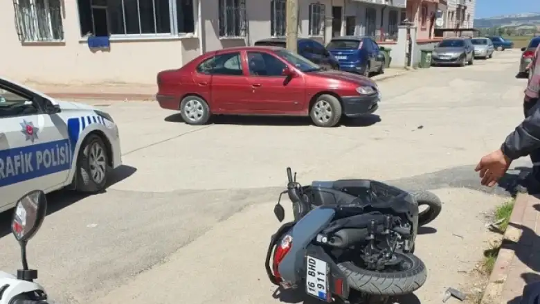 Mesudiye'de korkutan kaza