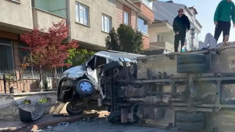 İnegöl güne kazayla uyandı