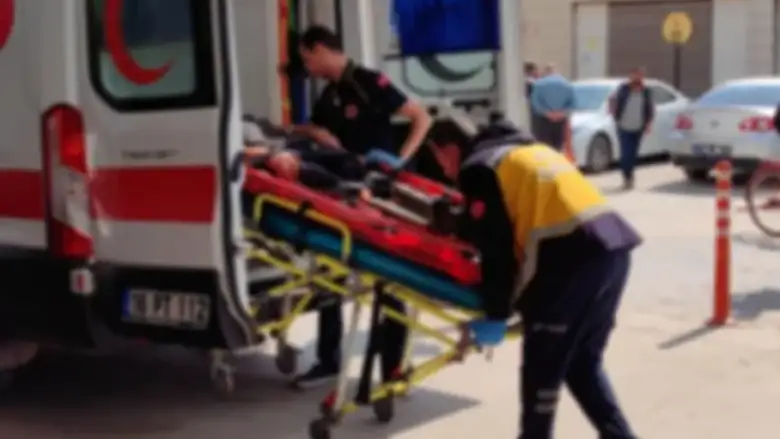 Boya yaparken hastanelik oldu!