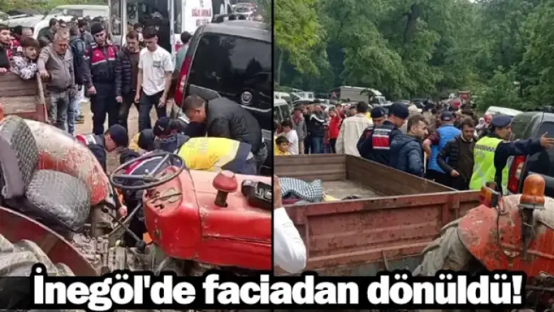 İnegöl'de faciadan dönüldü!