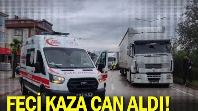 Feci kaza can aldı!