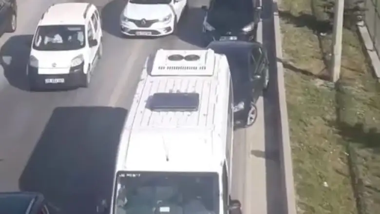 Kalburt mevkiinde korkutan kaza