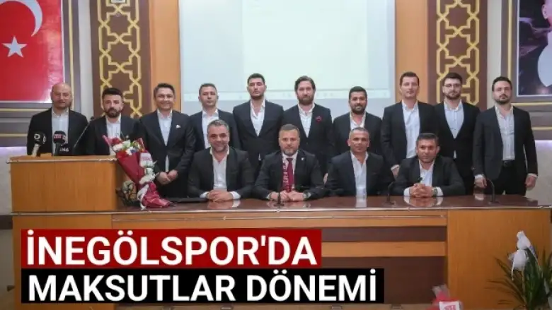 İnegölspor'da Maksutlar Dönemi