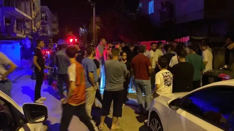 İnegöl'de gergin anlar! Yaralılar var..