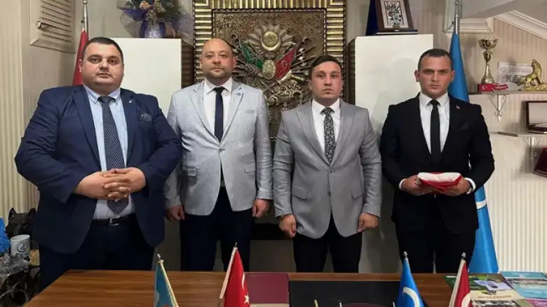 İnegöl Ülkü Ocaklarında Bayrak Değişimi