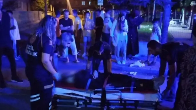 İnegöl'de korkutan kaza