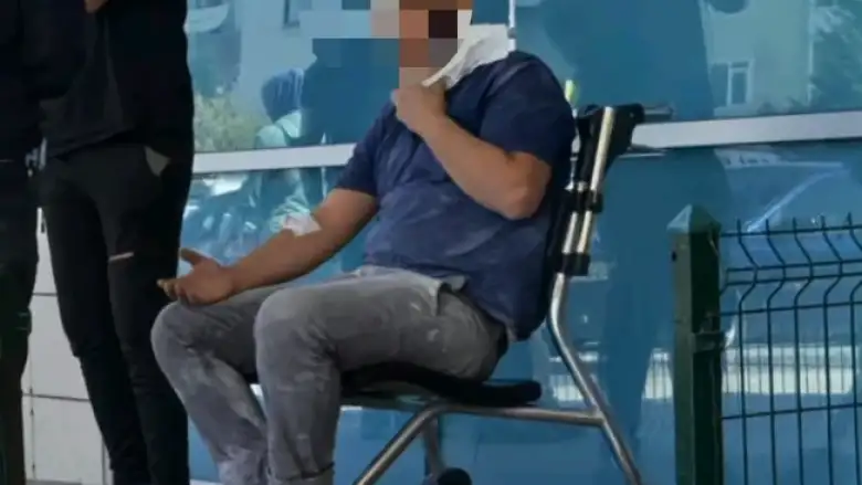 İnegöl'de iş kazası