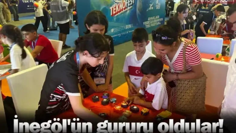 İnegöl'ün gururu oldular!