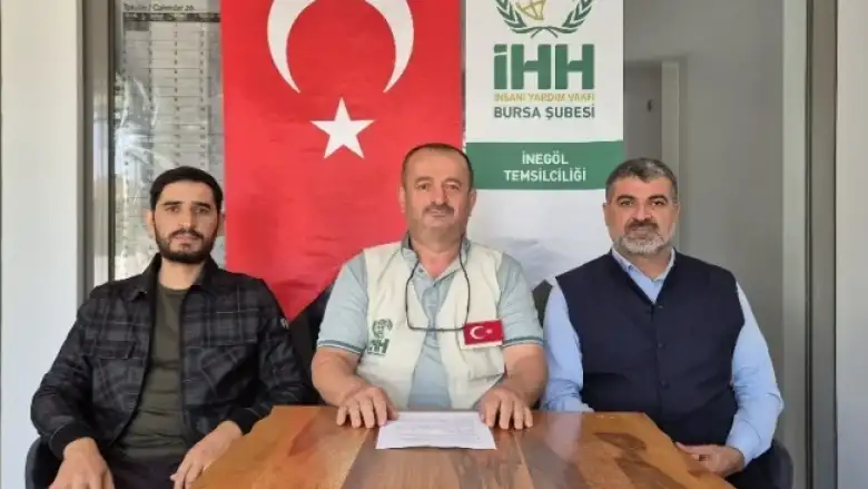 Şavaşın Ortasında Umuda Işık: İnegöl'den mazlumlara yardım eli! 