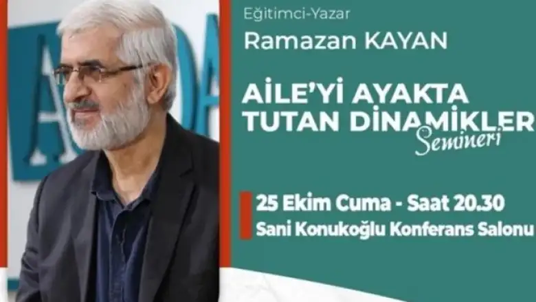 “Aileyi Ayakta Tutan Dinamikler” Semineri Düzenlenecek