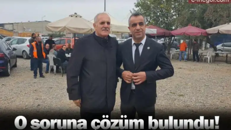 O soruna çözüm bulundu!